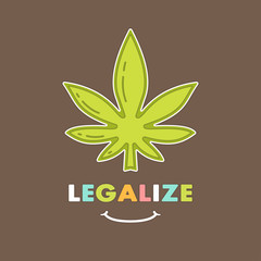 Logo template - cannabis