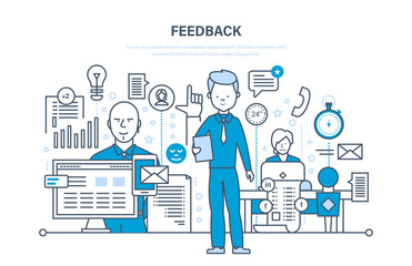 Modern technology, communications, technical support and feedback, resolving issues, analysis.