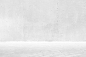 White Concrete Room Background.