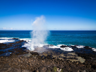 Spouting Horn Park, Poipu, Kauai, Hawaii