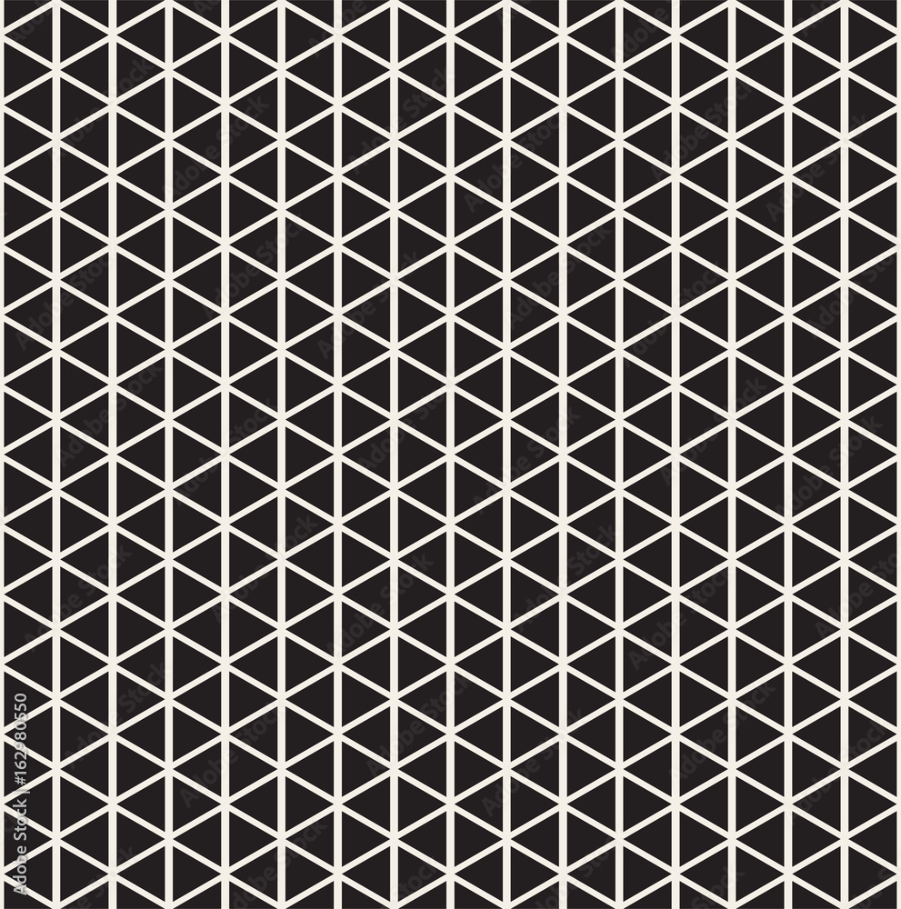 Leinwandbilder geometric seamless pattern. abstract background with triangles