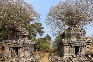Csmbodia . Phnom Bok Temple . Siem Reap Province . Siem Reap City .