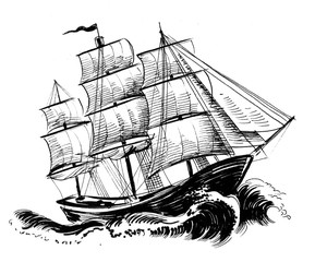 Retro ship © berdsigns