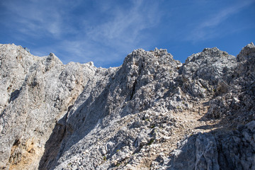 Austrian Alps - mountain peak Hochkönig