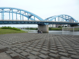 多摩川にかかる橋