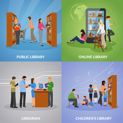 Library Icons Set