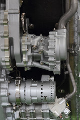 Components of a modern turbofan engine.