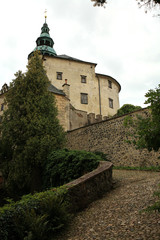 Fototapeta na wymiar Frydlant, medieval fortress, castle in north of Czech Republic, Czechia 