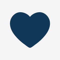 Valentine heart symbol. Sign of love. Enhance content rating.
