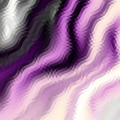 Wavy abstract diagonal pattern in low poly style.