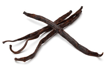 Dried vanilla pods