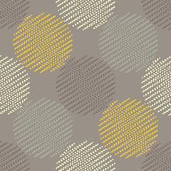 Polka dot seamless pattern. Point texture. Vector illustration. Textile rapport.