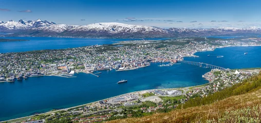 Foto auf Alu-Dibond Tromsø © Hamperium Photo