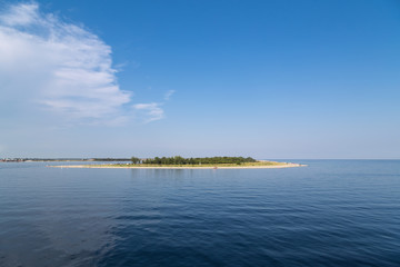 Beautiful beach of Keramoti, Greece