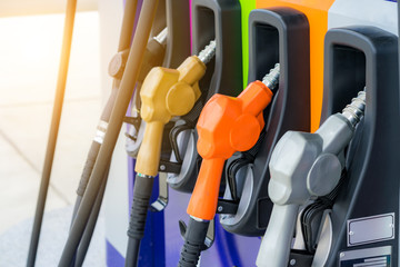Hand Pump Gasoline refill automobile fuel.