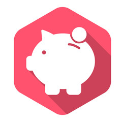 Long Shadow Sparschwein