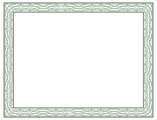 decorative horizontal frame border