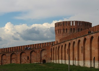 The fortress tower in Smolensk.