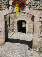 Villefranche de Conflent, forteresse Cathare, France
