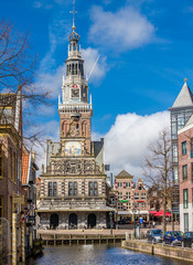 Fototapeta na wymiar Waagtoren in Alkmaar