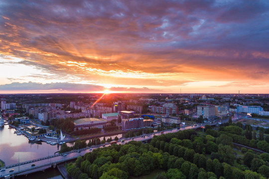 Sunset Over Kaliningrad