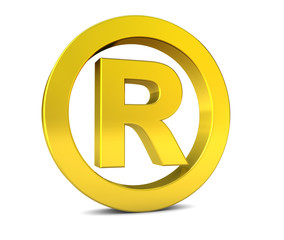 Business Registered Trademark Sign