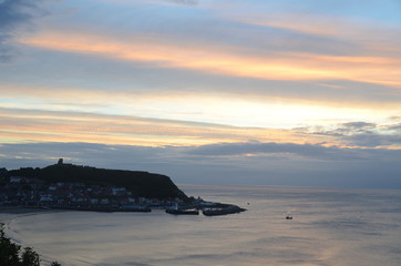 Fototapeta premium Scarborough at dawn
