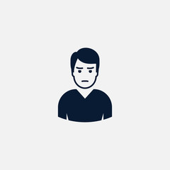Human icon simple illustration