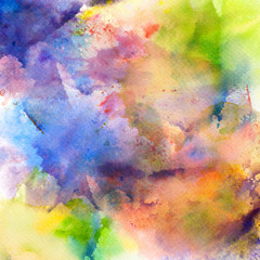 Fototapeta na wymiar Abstract watercolor splash background.