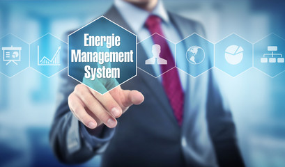 Energie Management System / Businessman