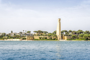 Obraz premium Monument to the Sailor of Italy, Brindisi, Puglia, Italy