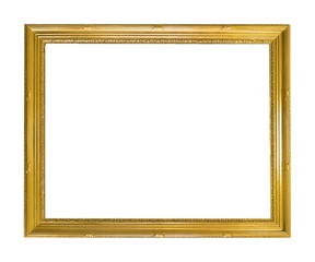 Gold frame for paintings, mirrors or photos