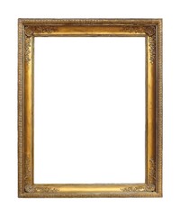 Gold frame for paintings, mirrors or photos