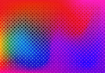 Background gradient colorful abstract halftone vector