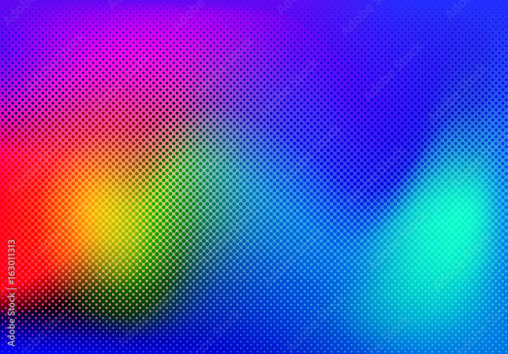 Aufkleber background halftone colorful vector