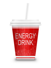 Energy drink concept.