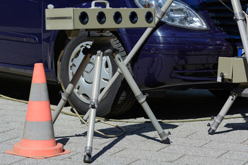 Verkehrsüberwachung zur Feststellung von Geschwindigkeitsüberschreitungen