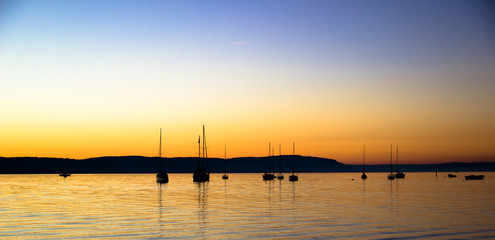 Abendstimmung am Bodensee