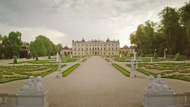 Branicki Palace in Bialystok, Poland