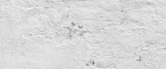 White plastered rough wall background