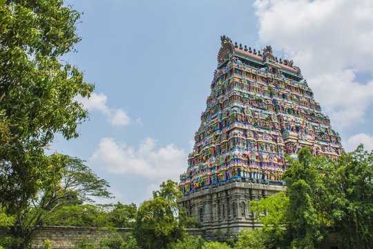Chidambaram Lord Siva Temple Tower