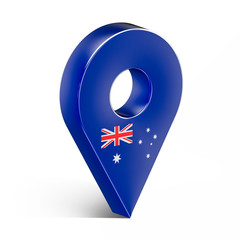 Australia landmark geotag
