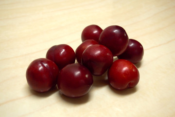 plum is a delicious summer fruit