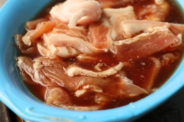 Pork with fermented sauce