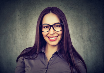 Portrait of a business woman in glasses