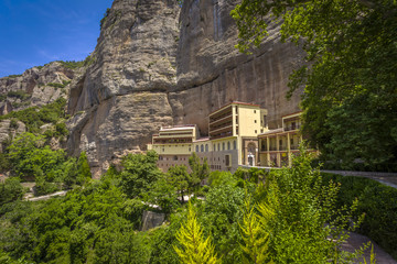 Mega Spileo or Monastery of the Great Cavern near Kalavrita, Greece, Europe