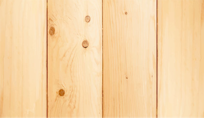 Wood texture, vector Eps10 illustration. Natural Wooden Background