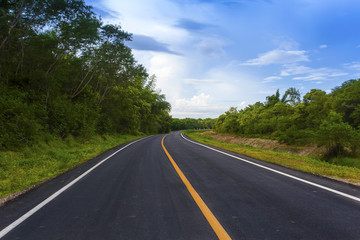 Fototapeta na wymiar Rural highway