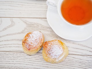 Scones with english tea