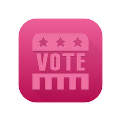 Matte Long Shadow App-Icon